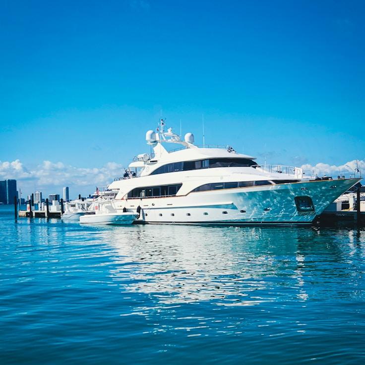 Business retreat on a yacht